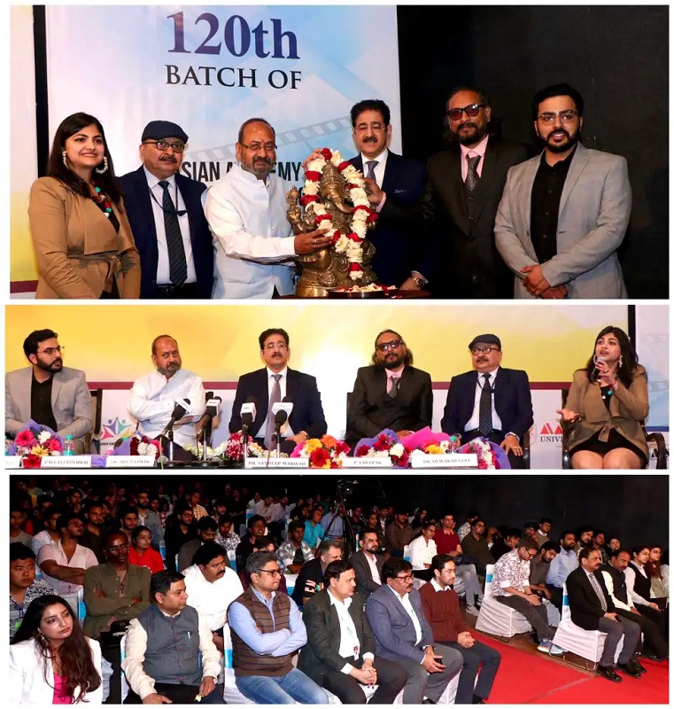 120th Batch Inaugurated at AAFT Marwah Studios Marking Anot - Uttar Pradesh - Noida ID1554517