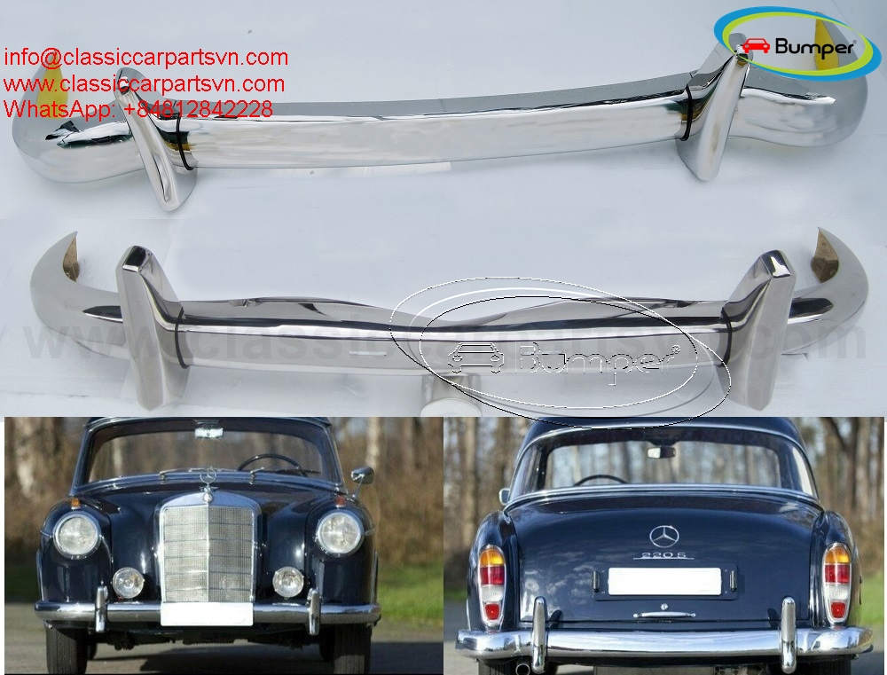 Mercedes Ponton 6 cylinder W180 220S Coupe Cabriolet bumpers - California - Los Angeles ID1525614