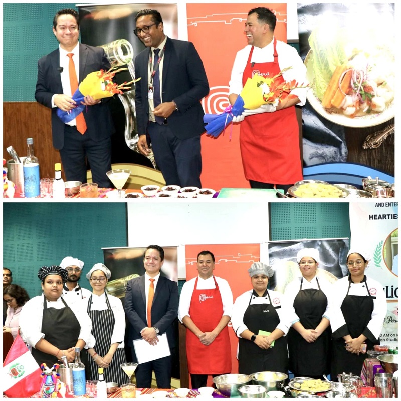 Master Class by Peruvian Celebrity Chef Julio Castillo at AA - Delhi - Delhi ID1590345