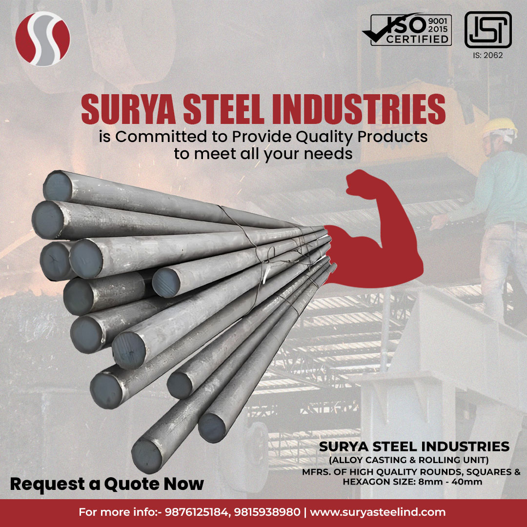 Premium Alloy Steel Rounds Manufactured in India - Punjab - Pathankot ID1589155