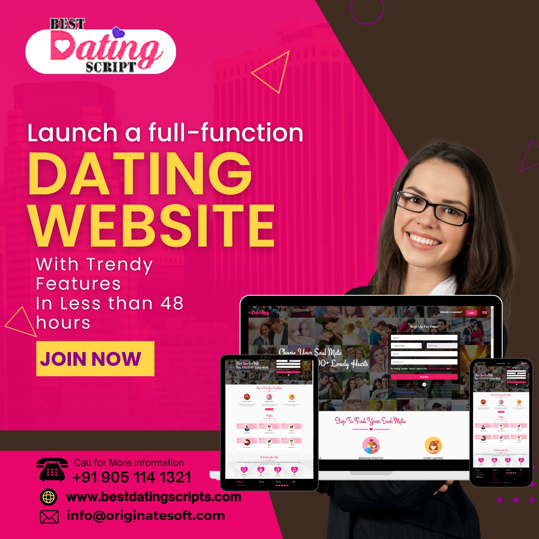 Creating Dating PHP Site Unleash the Power of the Dating Si - West Bengal - Kolkata ID1519607