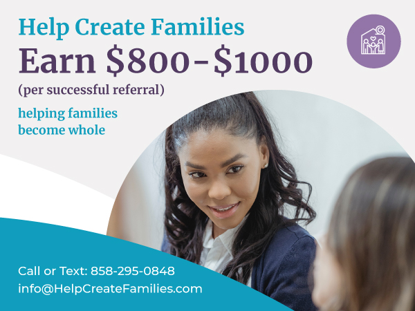 Help Create Family Referral Programs - California - San Diego ID1515140