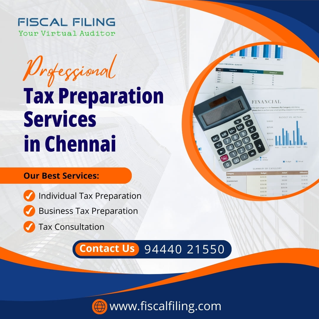 Tax Consultant Madurai  Fiscal Filing - Tamil Nadu - Madurai ID1589989 2