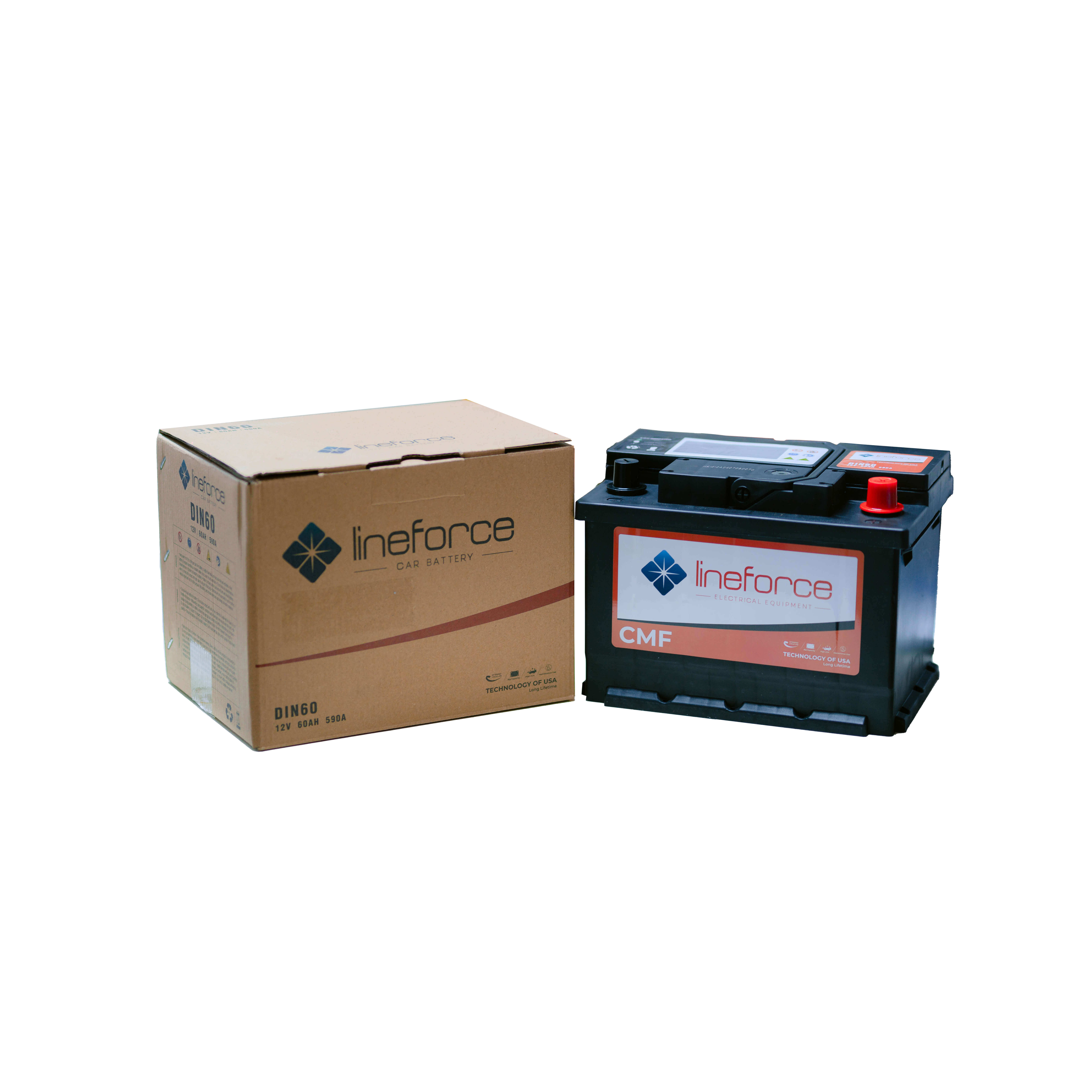 Lineforce DIN60 12V 60AH Car Battery For Sale - Tamil Nadu - Thanjavur ID1593602