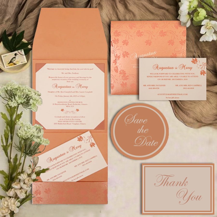 Traditional Wedding Invitations  Classic  Elegant Designs - New Jersey - Jersey City ID1591091