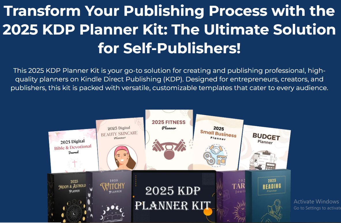 2025 KDP Planner Kit Review - New York - Albany ID1596495