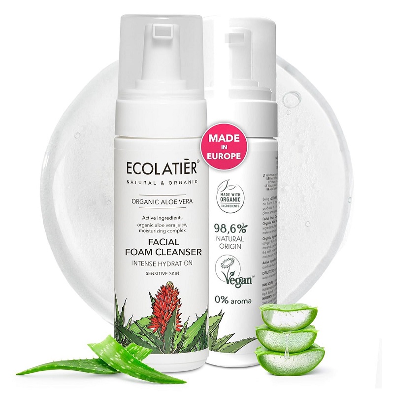 Facial Foam Cleanser Intense Hydration Organic Aloe Vera - New York - Albany ID1593063 2