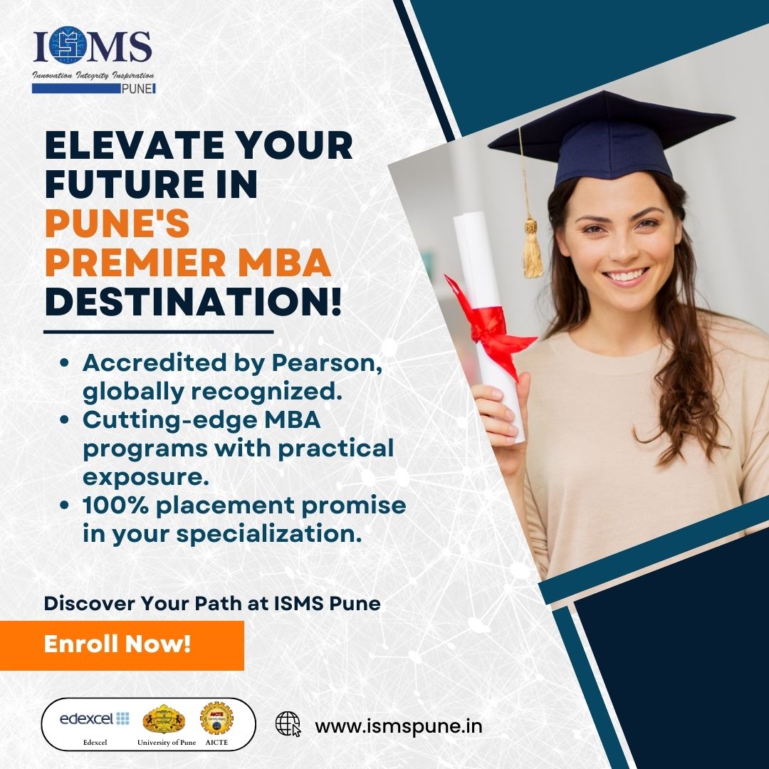 Top MBA College in Pune  ISMS Pune  Transform Your Career - Maharashtra - Mumbai ID1522395