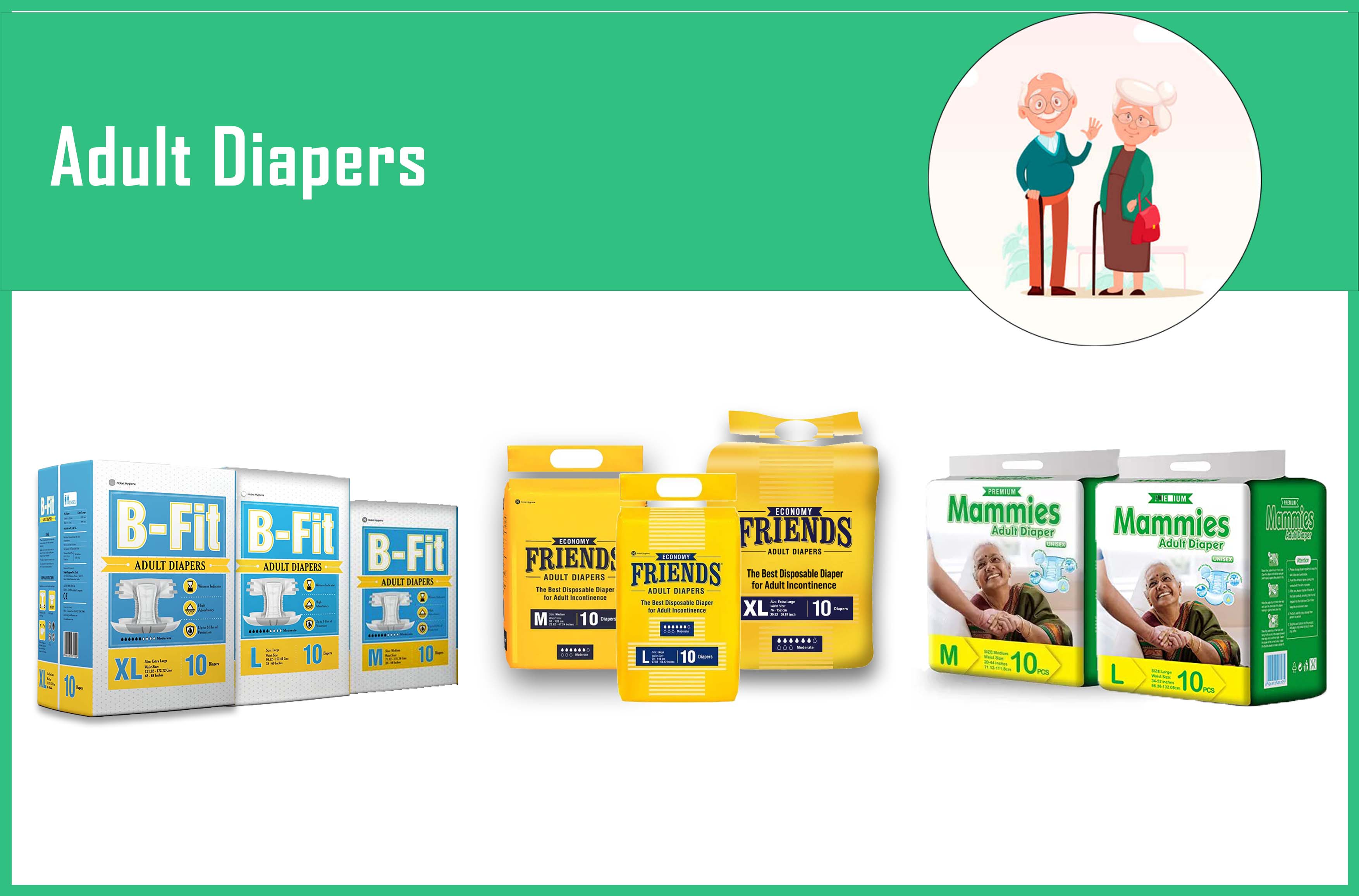 Health Care Products for Bedridden Patients Diapers Triva - Kerala - Thiruvananthapuram ID1546119