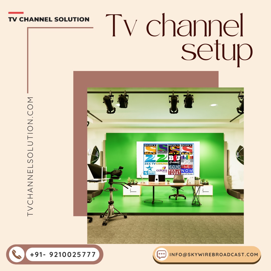 Start Live Tv Channel Setup  - Uttar Pradesh - Noida ID1540879