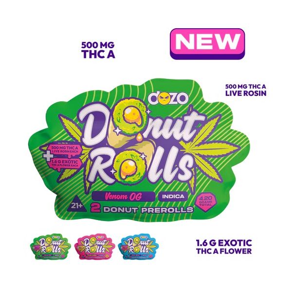 Dozo Dount Pre Rolls - California - Rancho Cucamonga   ID1585707