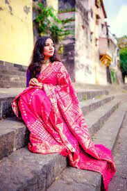 Baluchari and Swarnachari Silk Sarees of Bishnupur - West Bengal - Bankura ID1613844