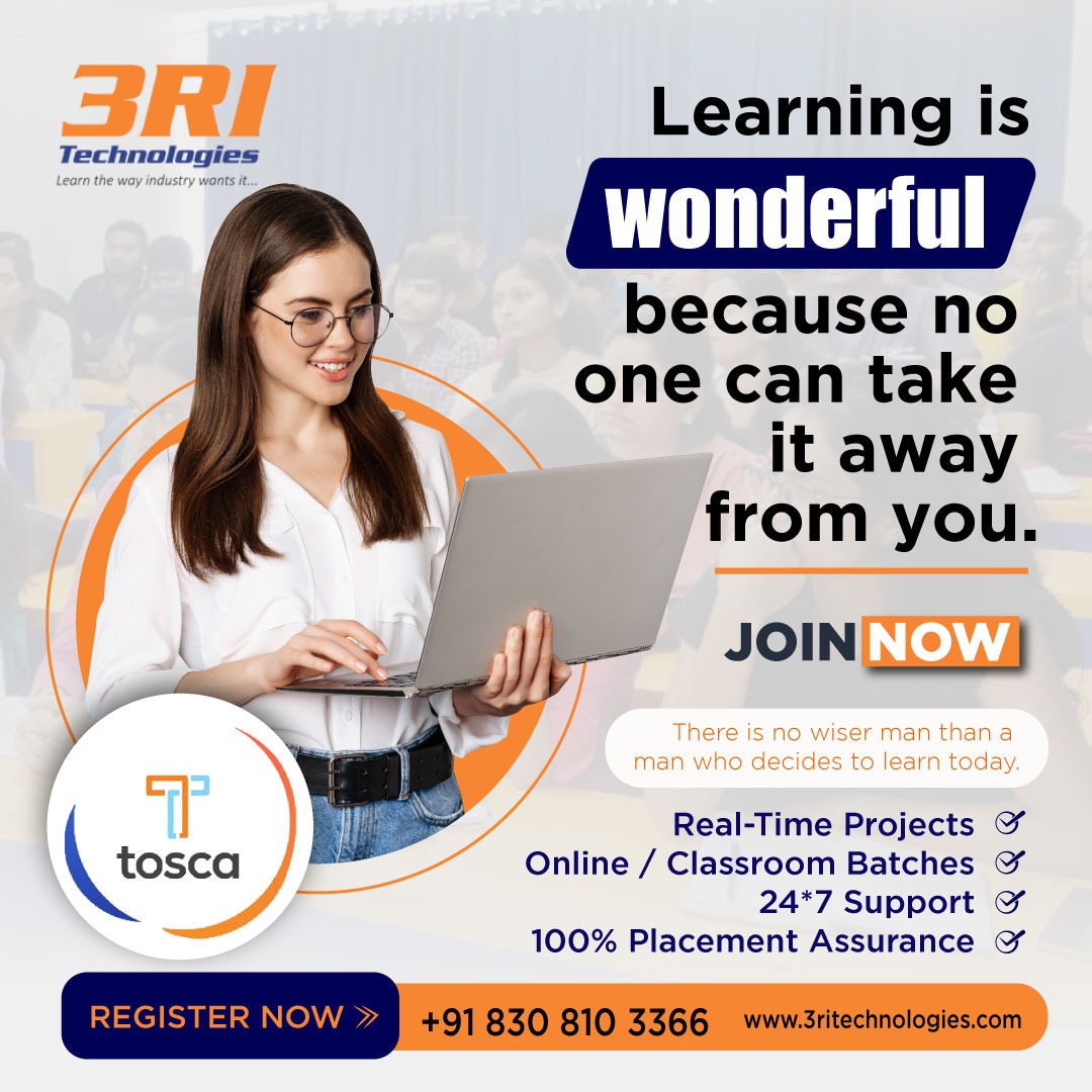 Tricentis Tosca Certification Training in Pune - Maharashtra - Pune ID1520673