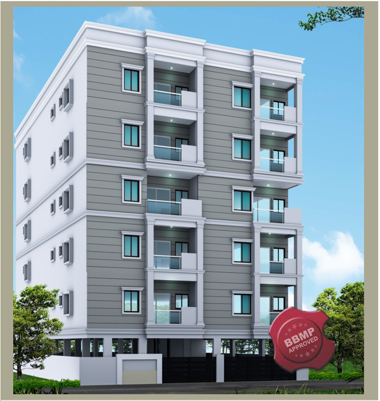 1120 SqFt Flat with 2BHK For Sale in Banjara Layout - Karnataka - Bangalore ID1590351
