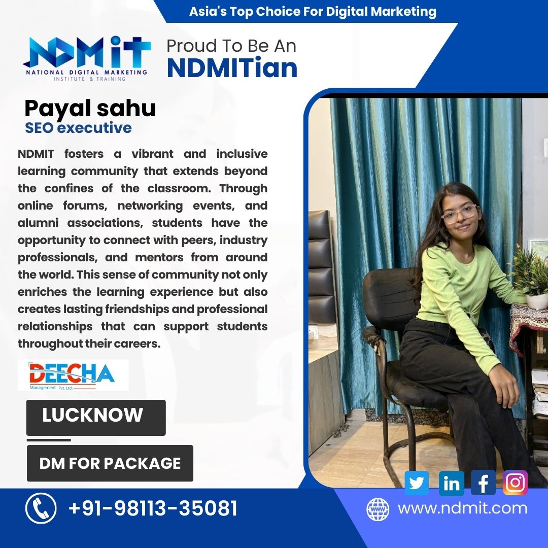 Start Your Digital Marketing Career in Lucknow  Limited S - Uttar Pradesh - Lucknow ID1602511 2