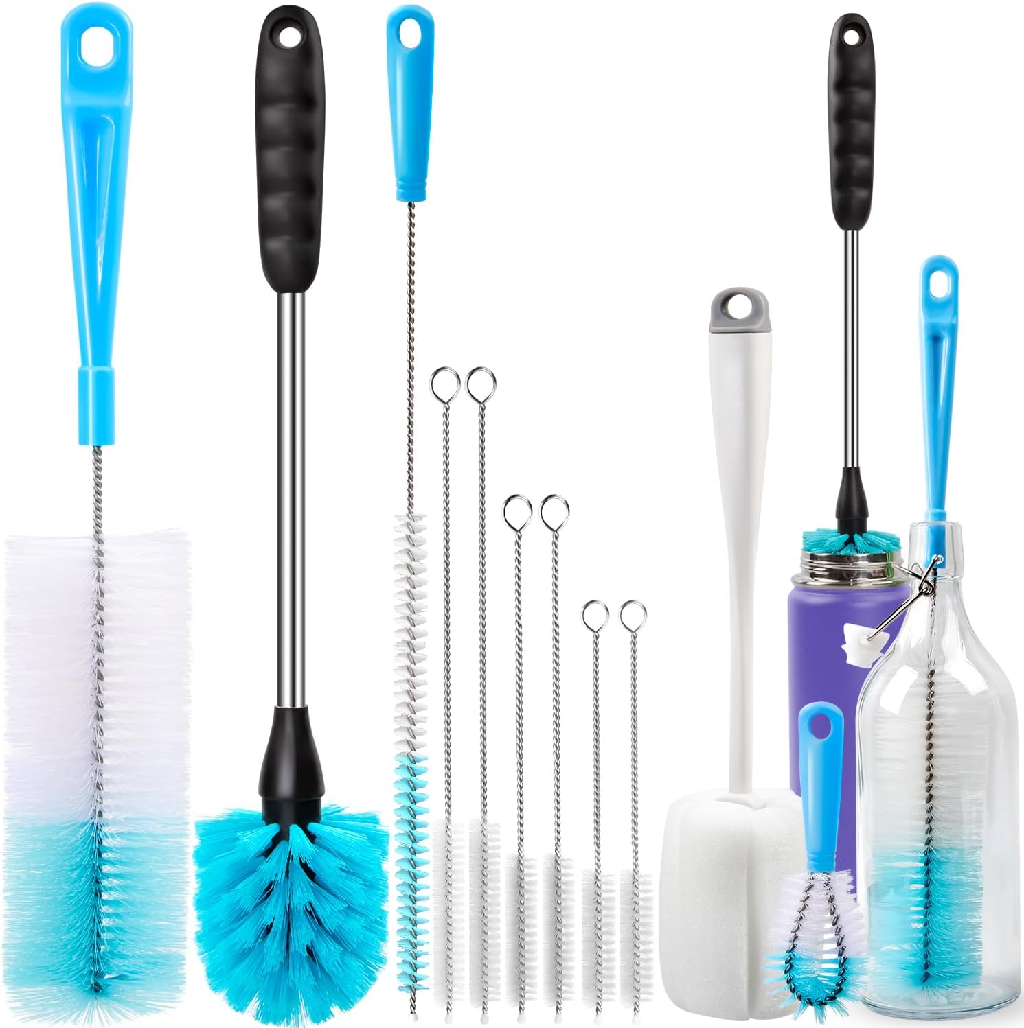 Holikme Bottle Brush Tube Cleaning Lab Set with Long Handle  - New York - New York ID1598021
