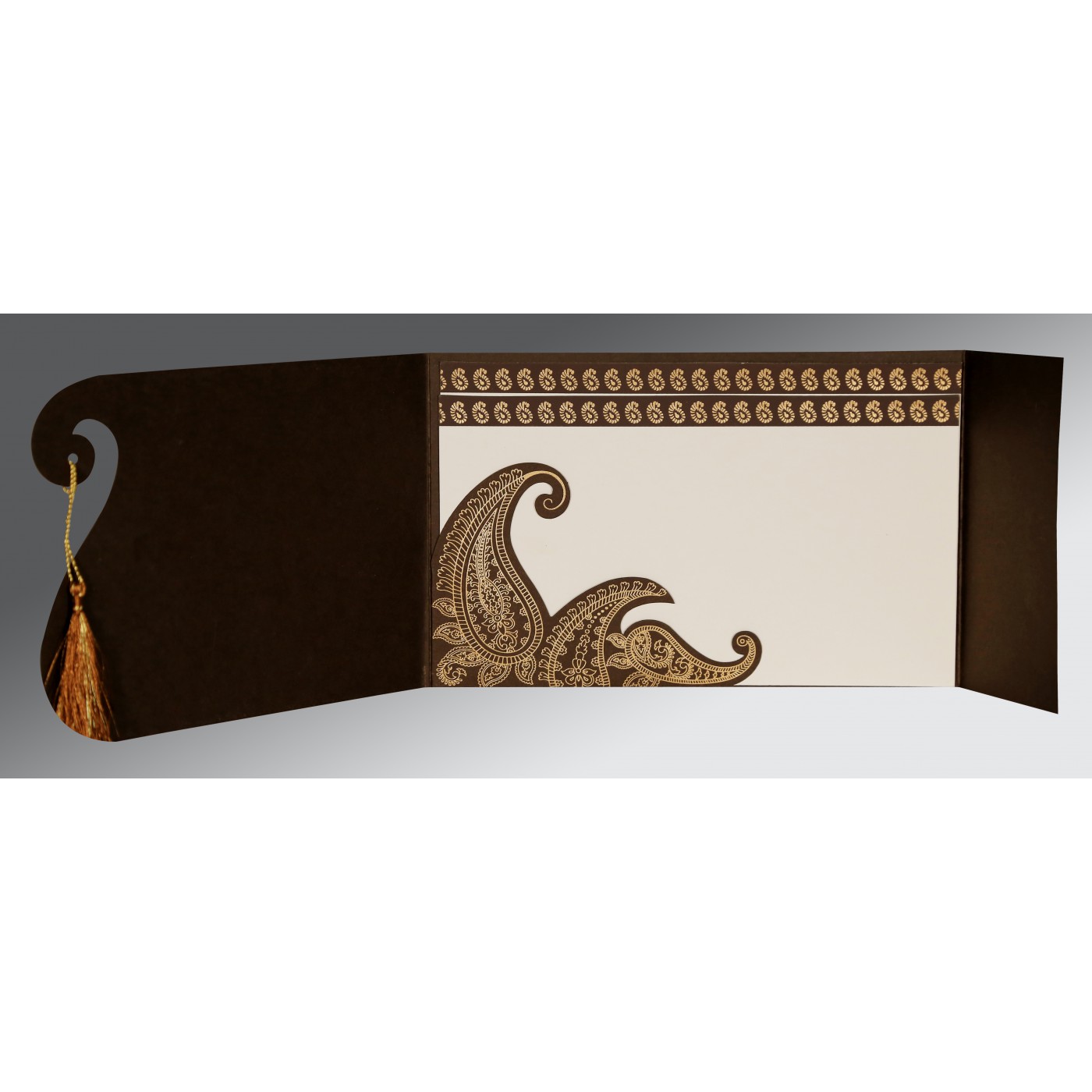 Elegant Paisley Wedding Invitations  Unique Paisley Theme C - New Jersey - Jersey City ID1594935 3