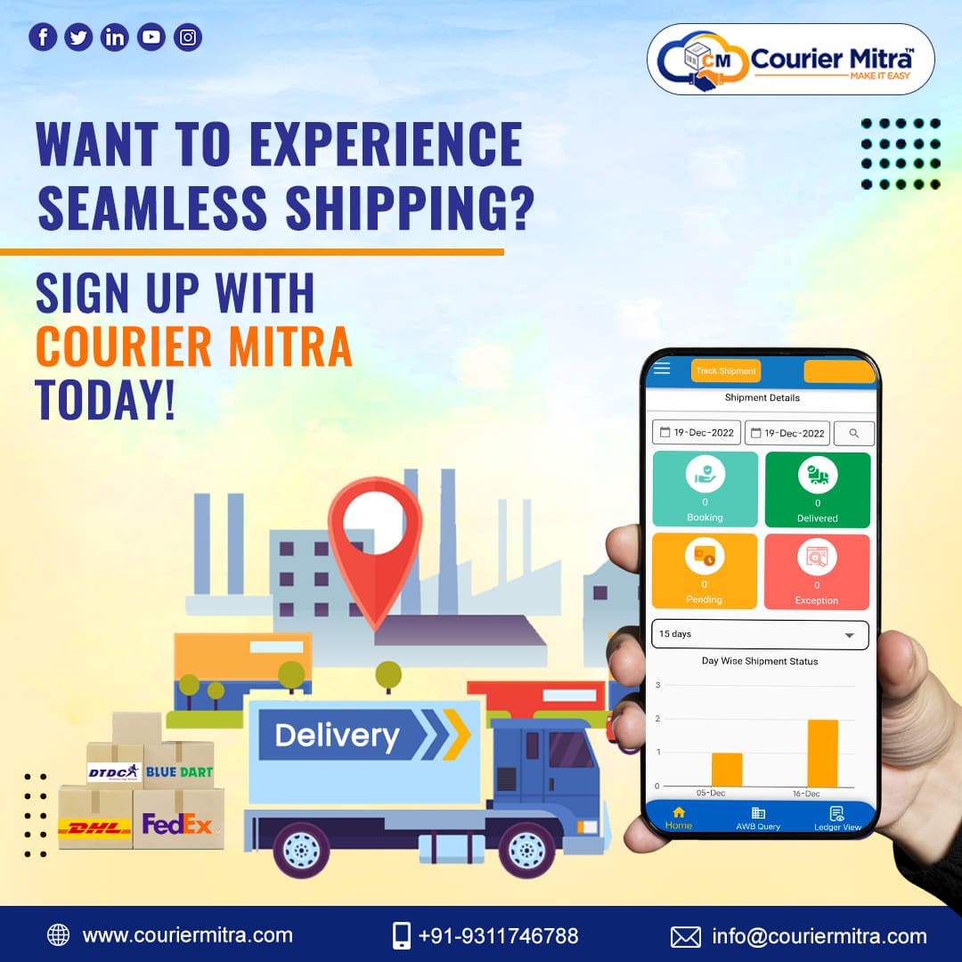 Courier Software Your Partner in Logistics Optimization - Delhi - Delhi ID1546681