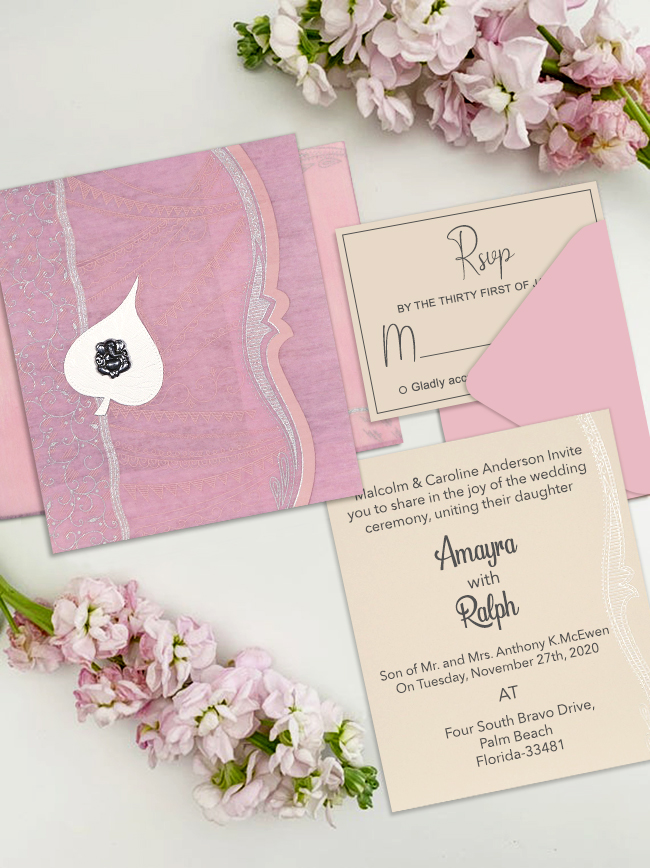 Ganesha Wedding Invitation  With Ganpati Blessings - New York - New York ID1611894