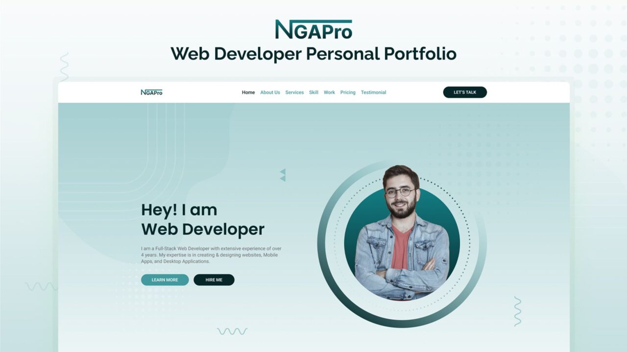 Free Portfolio Website Template for Professionals - Florida - Miami ID1613432