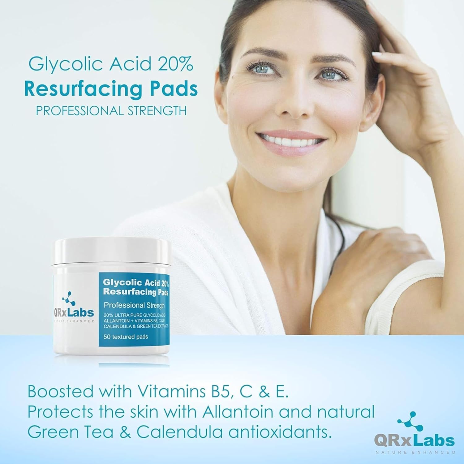 QRxLabs Glycolic Acid 20 Resurfacing Pads for Face  Body w - New York - New York ID1593729 3
