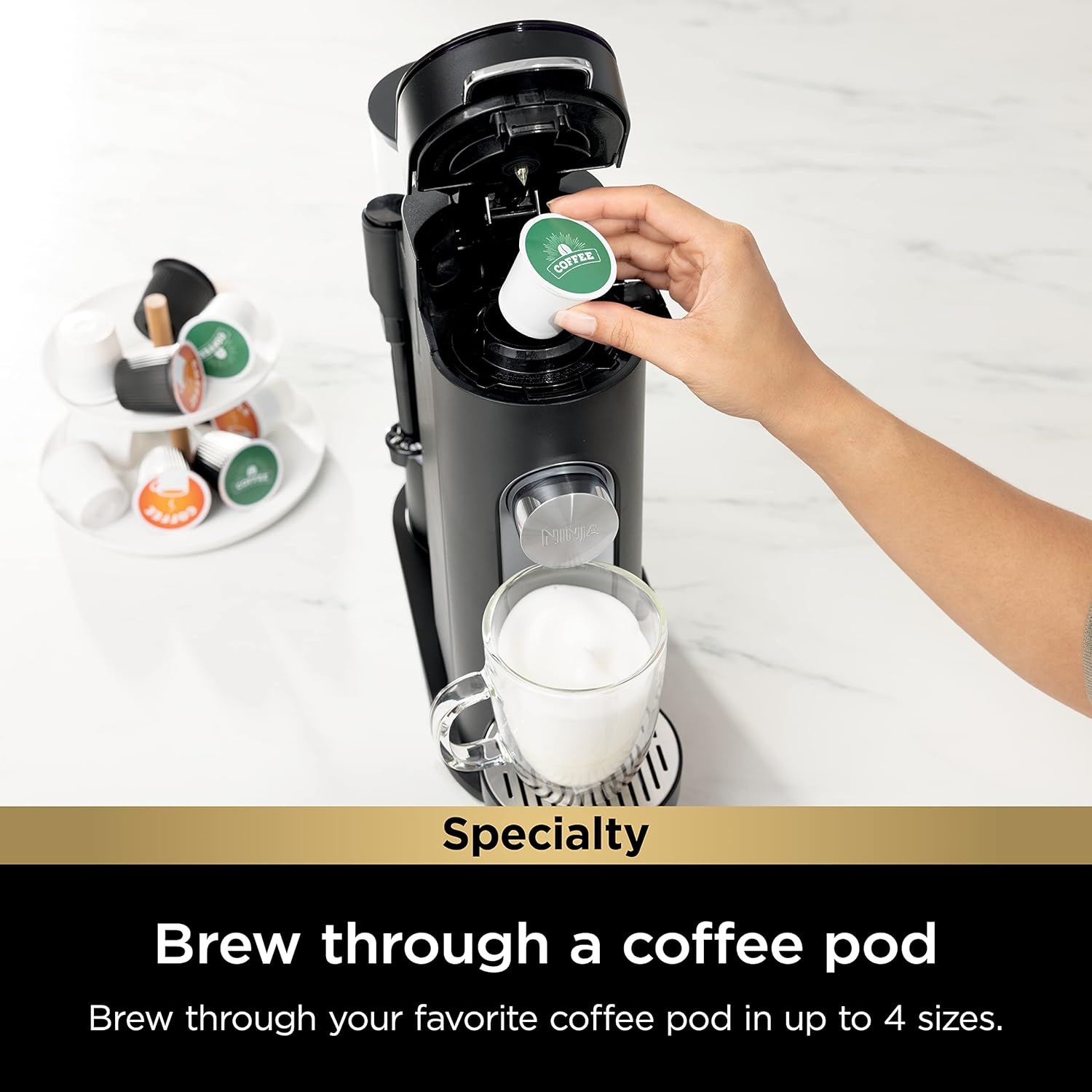 Ninja Pod  Grounds Specialty SingleServe Coffee Maker Revi - New York - New York ID1600704 3