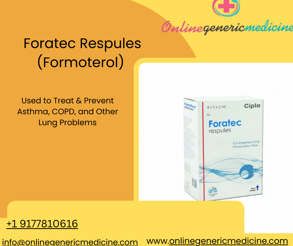 Buy Foratec Respules Formoterol  online at online generic - New York - Armonk ID1621076