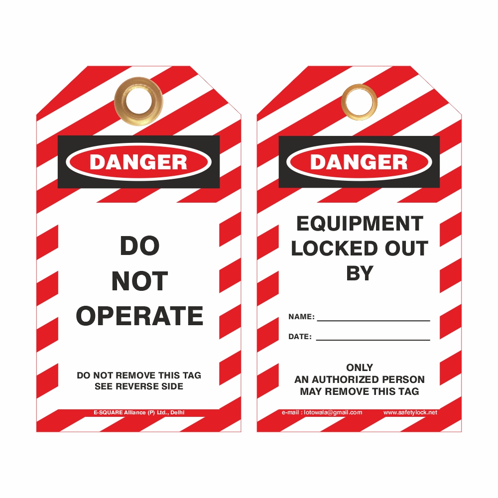 Enhance Your Workplace Safety with Durable Lockout Tags from - Delhi - Delhi ID1555496 3