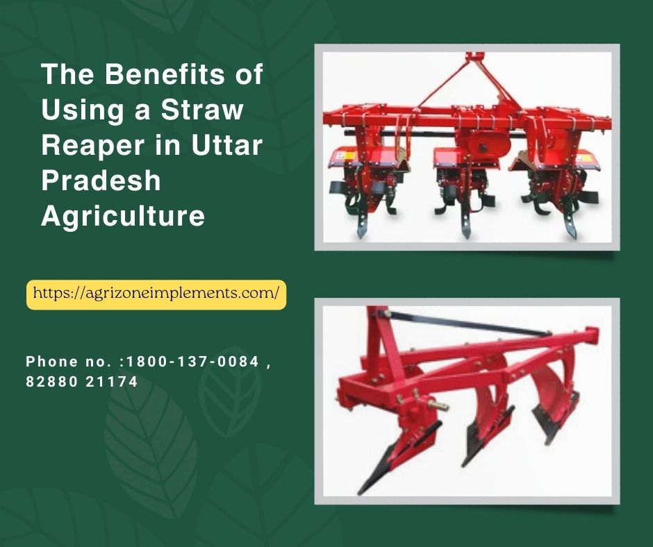 The Benefits of Using a Straw Reaper in Uttar Pradesh Agricu - Punjab - Patiala ID1544178