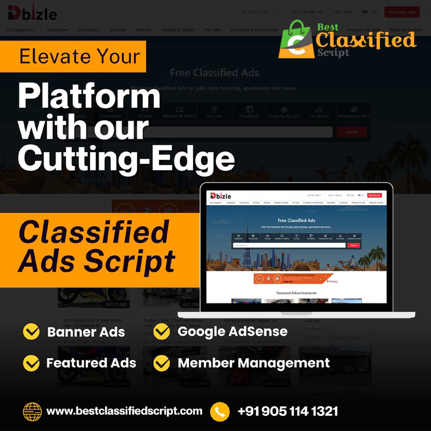 Develop Your Classified Site With Our Best Classified PHP Sc - West Bengal - Kolkata ID1518915