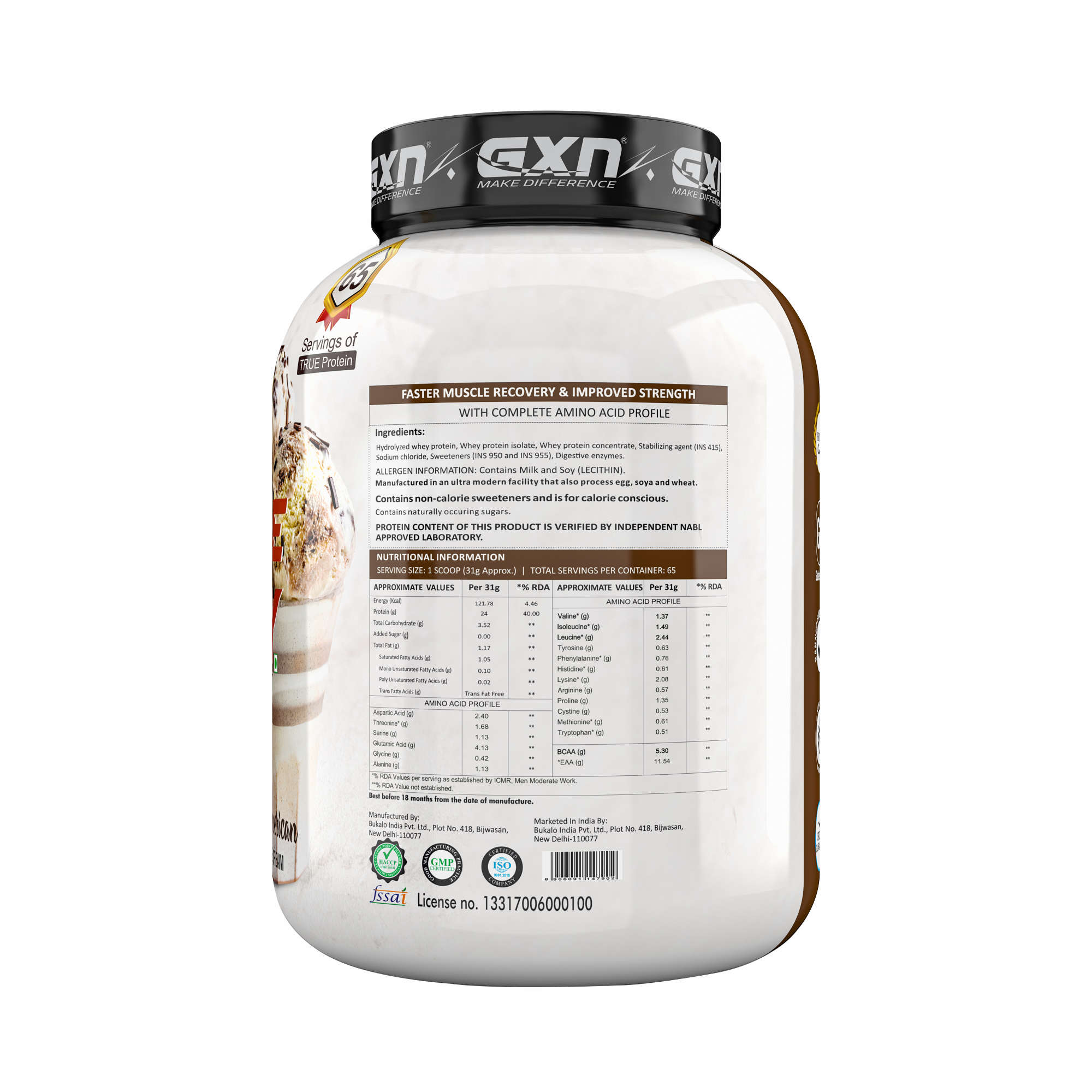 GXN Elevate Your Fitness with the Best Whey Protein Supple - Haryana - Gurgaon ID1522230 2