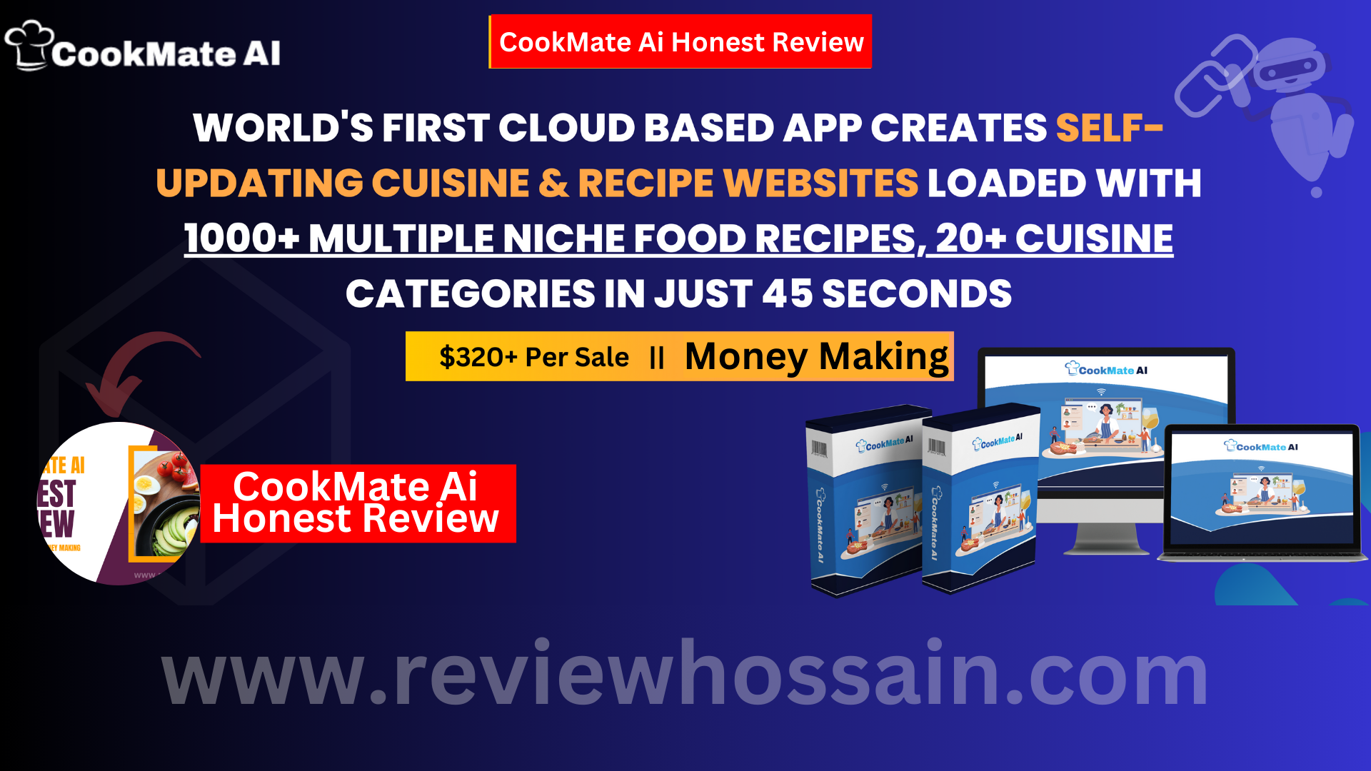 CookMate AI Honest Review  Make Money With Food and Recip - Arkansas - Little Rock  ID1535043 2