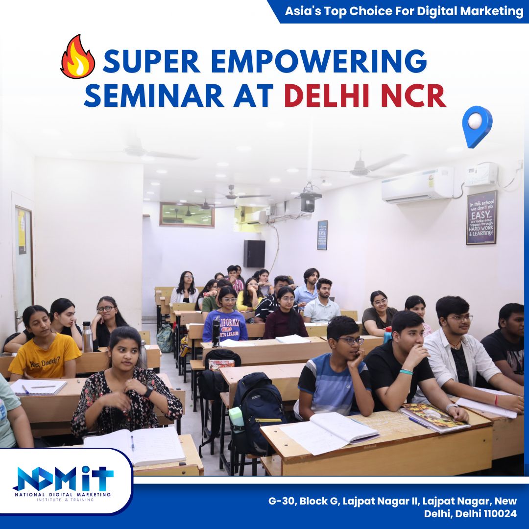 Master Digital Marketing at NDMIT South Delhi  Your Gatew - Delhi - Delhi ID1594670