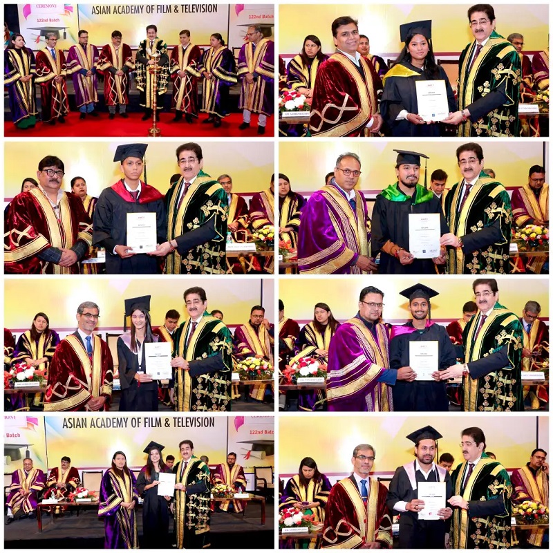 Sandeep Marwah Inspires Students at the 122nd Convocation of - Delhi - Delhi ID1593354