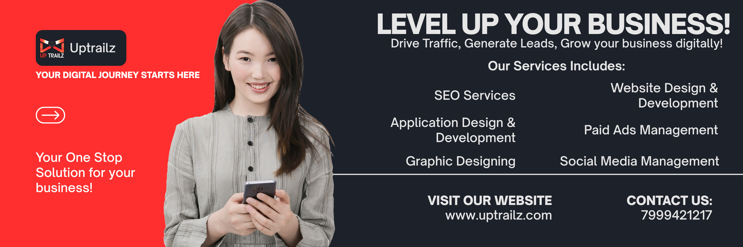 Uptrailz  Your Premier Digital Agency for Web App SEO  - Madhya Pradesh - Indore ID1614819 2