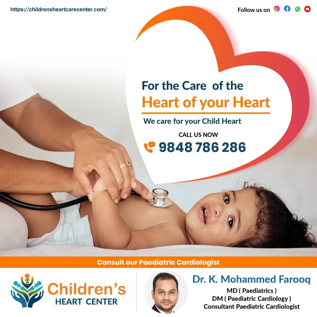 Top Pediatric Cardiologist Center in Kurnool  Childrens He - Andhra Pradesh - Kurnool ID1600713