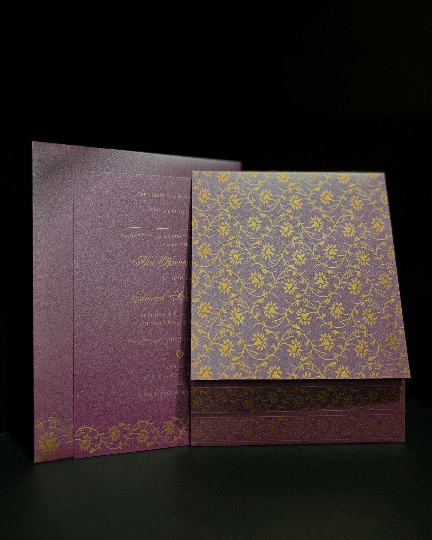 Create Memorable Walima Cards  For Your Islamic Wedding - New Jersey - Jersey City ID1598575
