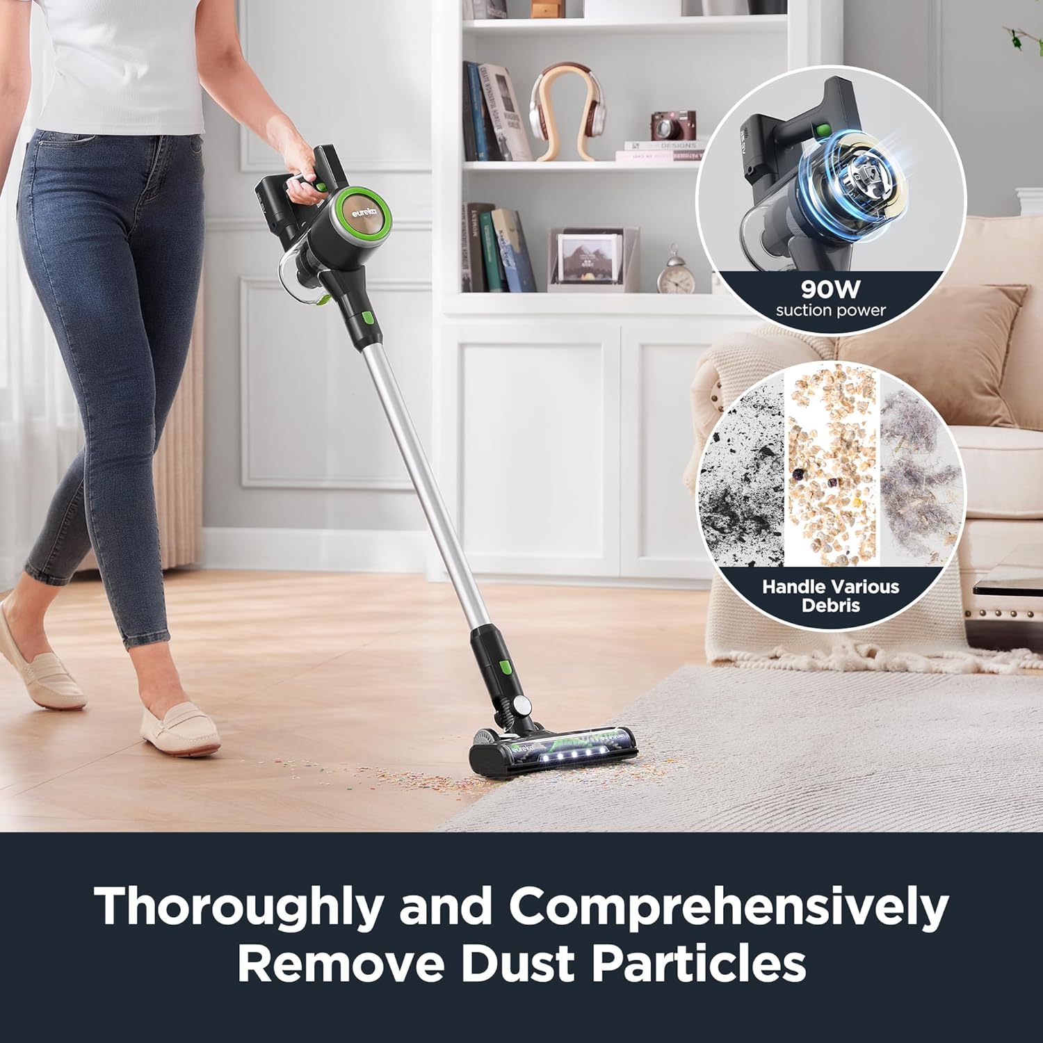 Eureka Lightweight Cordless Stick Vacuum Cleaner Convenient  - New York - Albany ID1595792 4