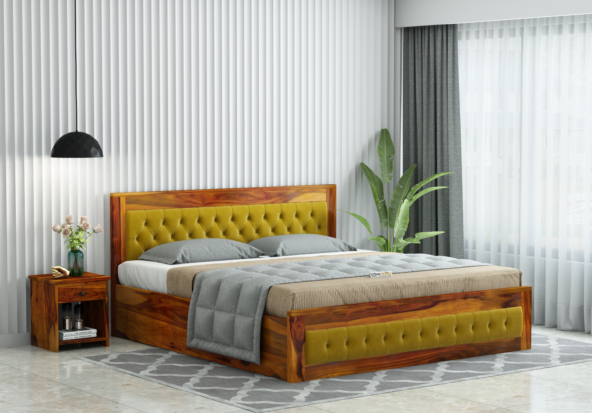 Shop the Right Designer Bed for You from Urbanwood  - Delhi - Bangalore ID1513112