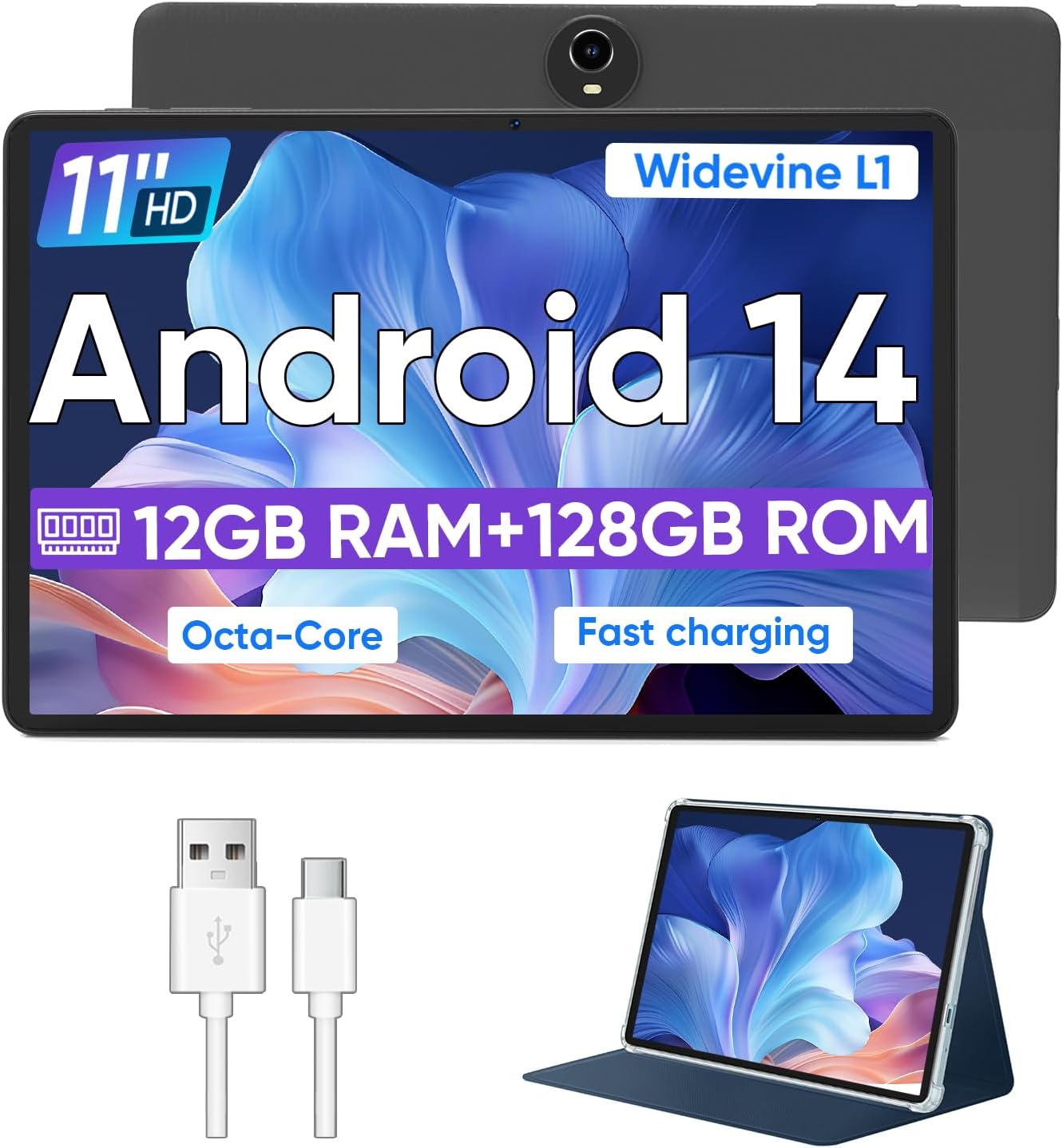 Android 14 Tablet 11 Inch Tablets Octa Core Unisoc T606 And - New York - Albany ID1593972