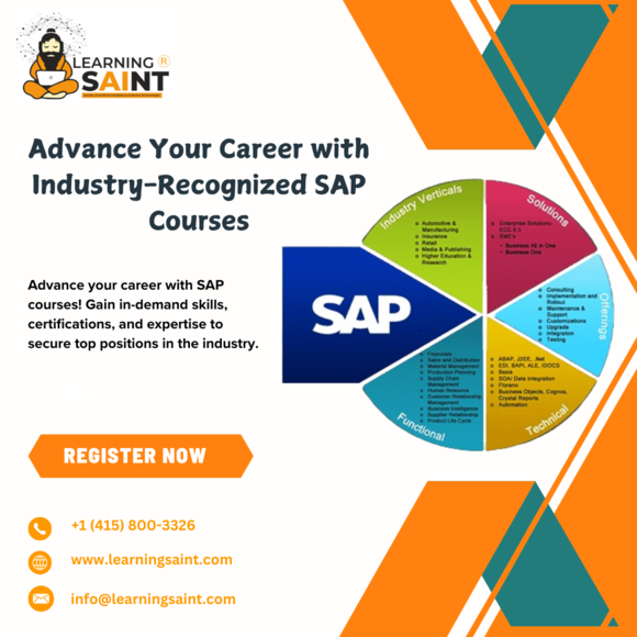 Advance Your Career with IndustryRecognized SAP Courses - Texas - Dallas ID1591334