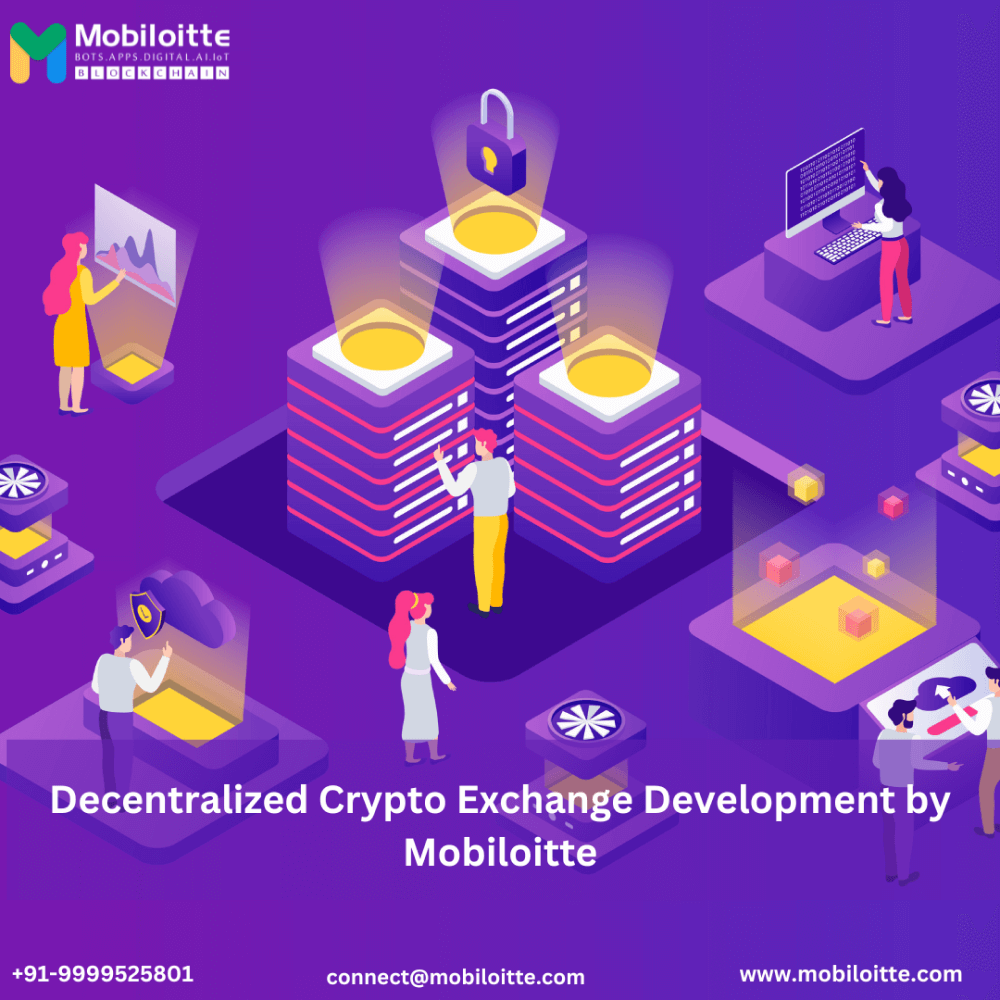 Decentralized Crypto Exchange Development by Mobiloitte - Delhi - Delhi ID1545416