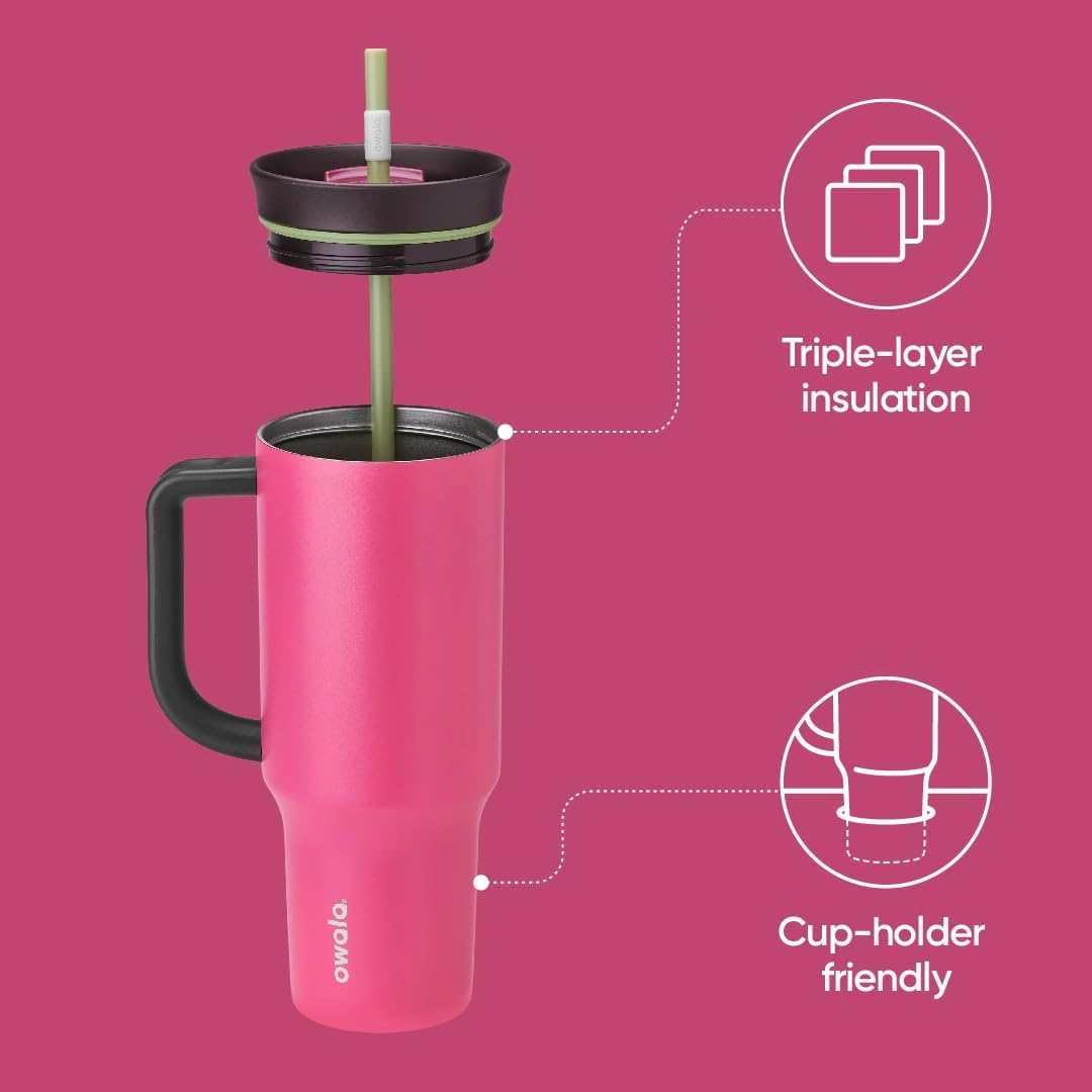Owala Stainless Steel Triple Layer Insulated Travel Tumbler - New York - Albany ID1590435 4