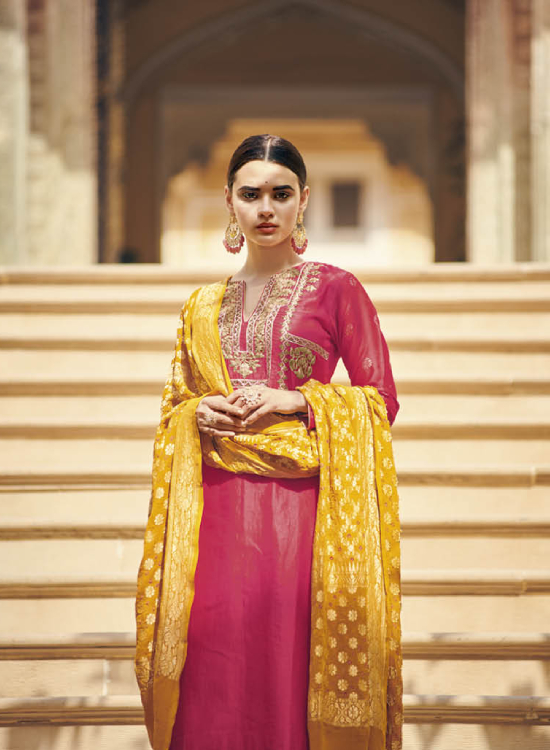 Buy Now Elegance Redefined with Maheshwari Silk Zari Embroi - Maharashtra - Mumbai ID1521410 2