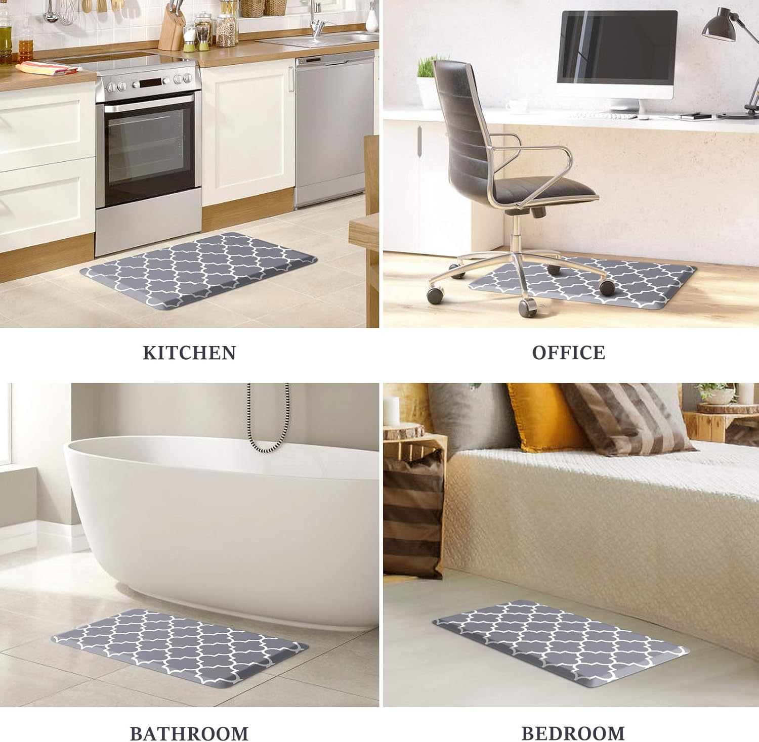 WISELIFE Kitchen Mat and Rugs Cushioned AntiFatigue Review - New York - New York ID1607104 4