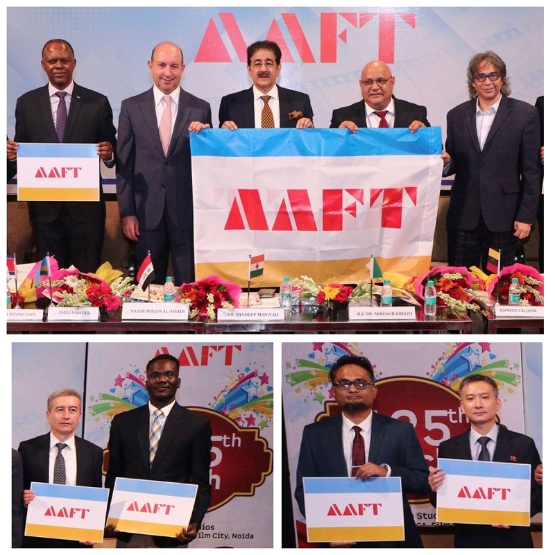 AAFT Unfurls Its Flag as a Symbol of Artistic Freedom and Gl - Delhi - Delhi ID1610431