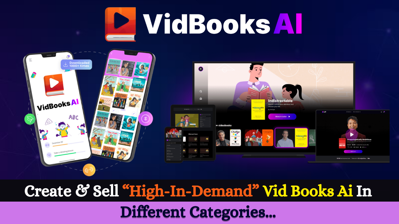 VidBooks AI Review  Why should you buy the product? - California - Bakersfield ID1550194