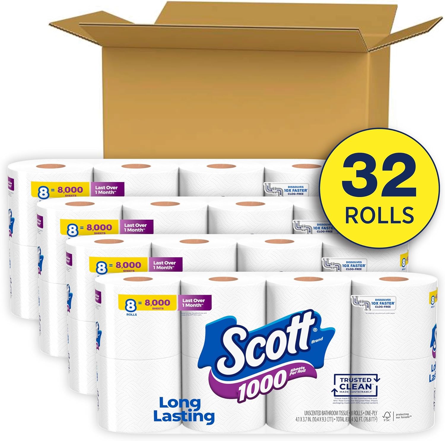 Scott 1000 Trusted Clean Toilet Paper Review - New York - New York ID1599659 2