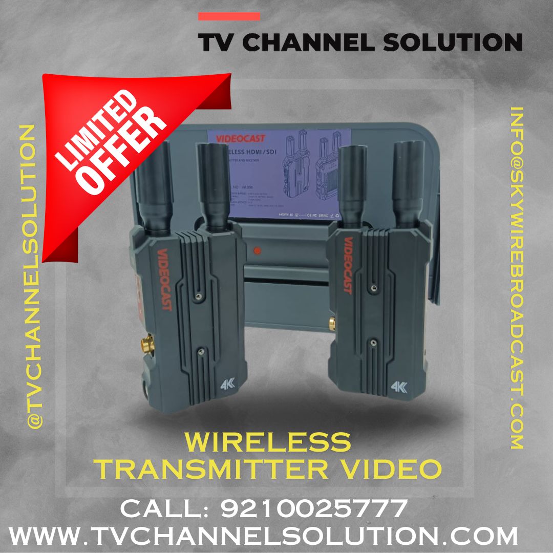 Use best Technology Wireless transmitter video  - Uttar Pradesh - Noida ID1543497