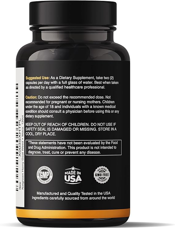 Horny Goat Weed and Maca Root Extract Supplement for Men  W - Arizona - Chandler ID1522993